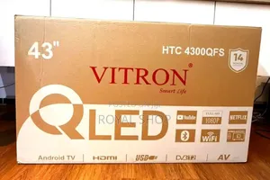 Vitron 43 Smart Qled Frameless Television