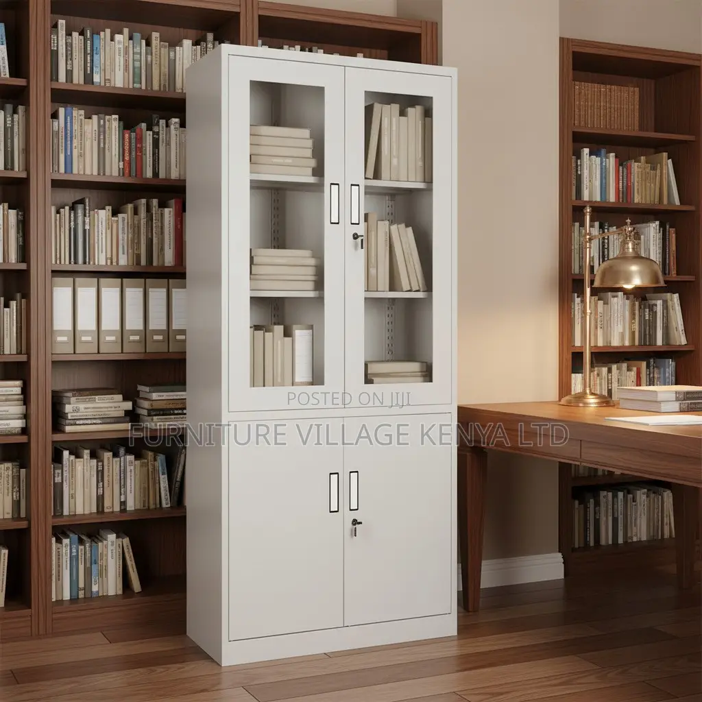 Office Cabinet; 2-door Lockable Filing Office Cabinet