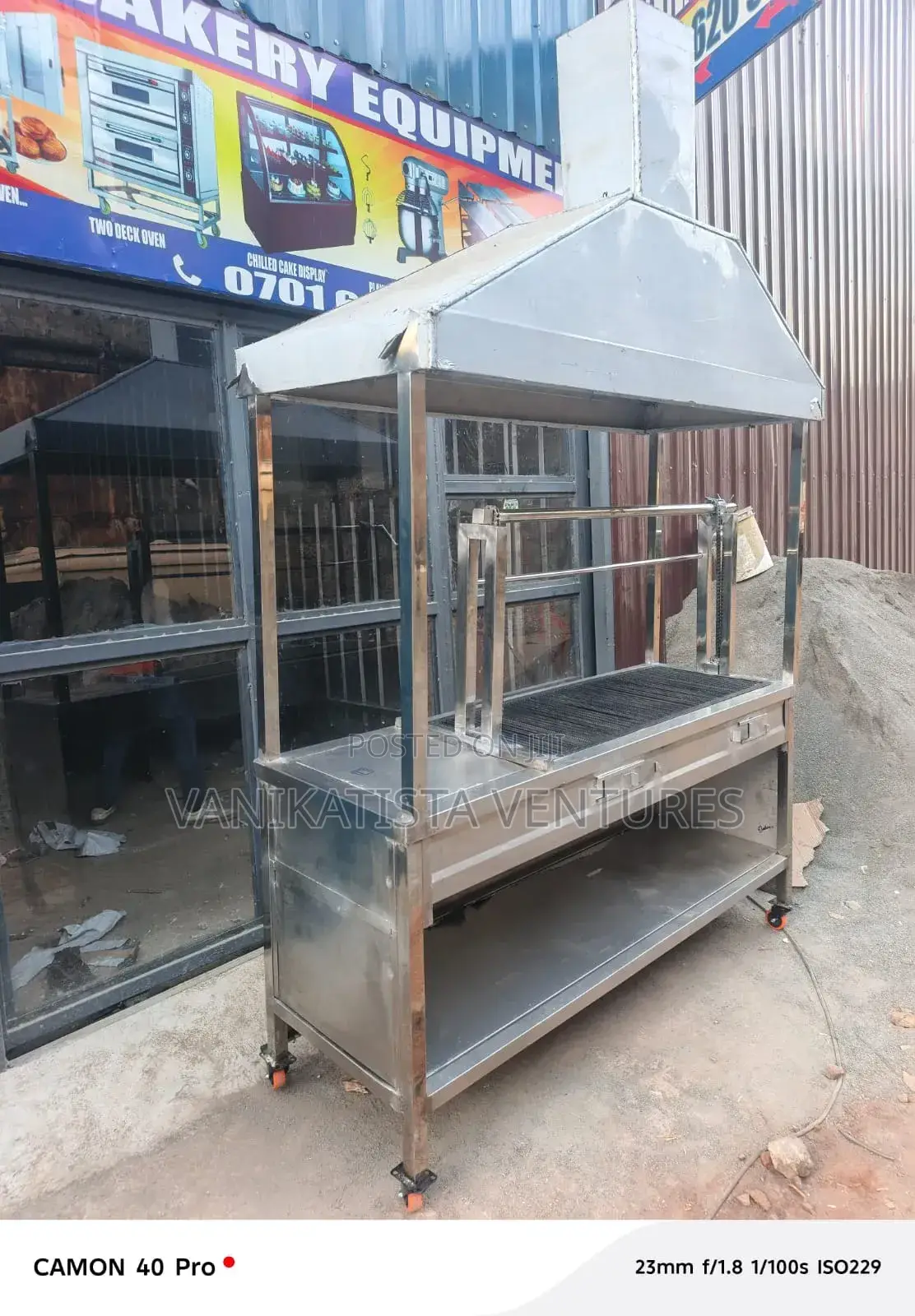 Stainless Nyama Choma Jiko