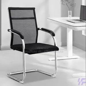 Office Chair; Mesh-back Visitor Office Chair