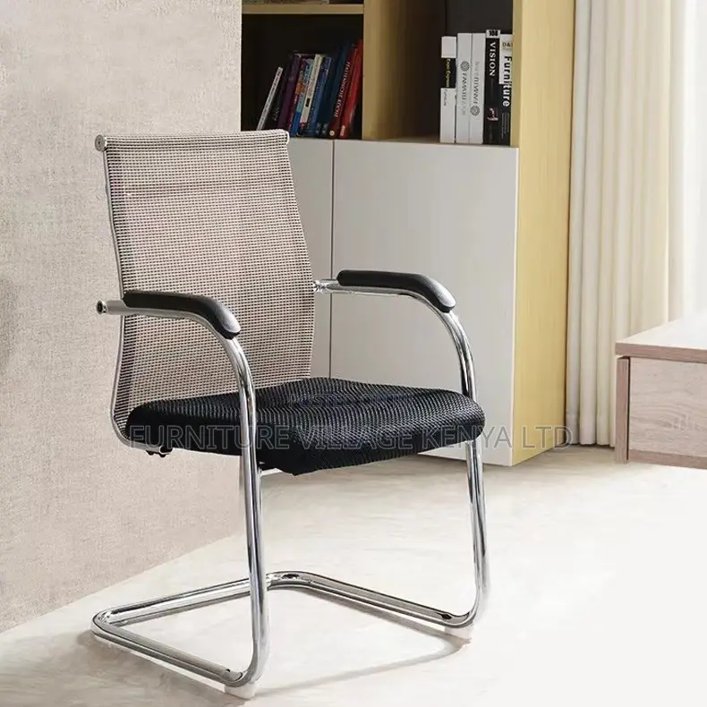 Office Chair; Mesh-back Visitor Office Chair