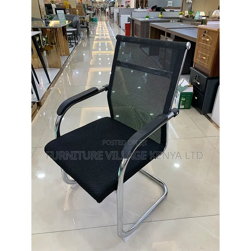 Office Chair; Mesh-back Visitor Office Chair