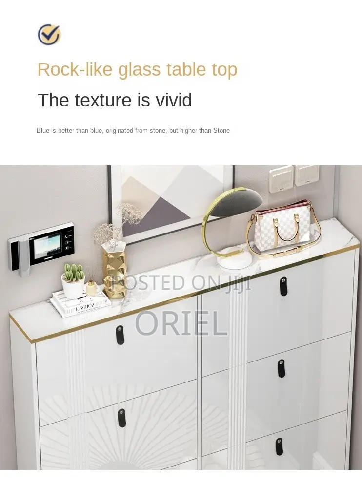 Shoes Cabinet; Tall Vertical Shoe Organizer Cabinet