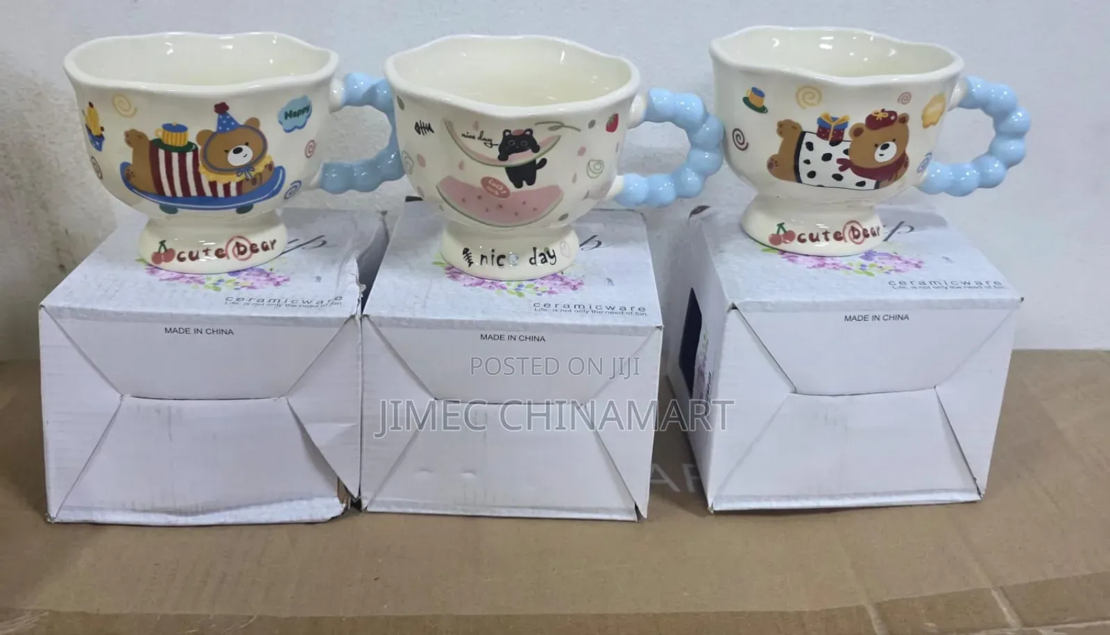 Ceramic Cute Bear Mug – 380ml