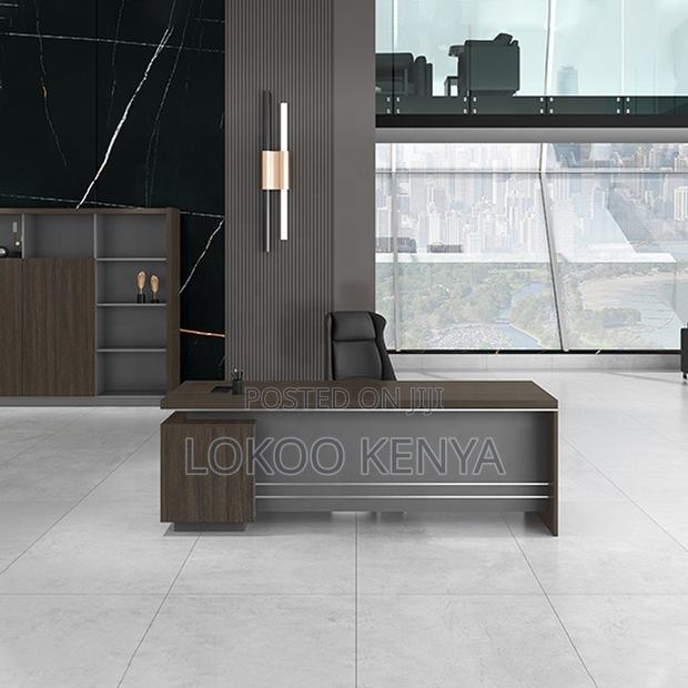 Office Desk ; 1.8meters L-Shaped Executive Desk - thumbnail 6