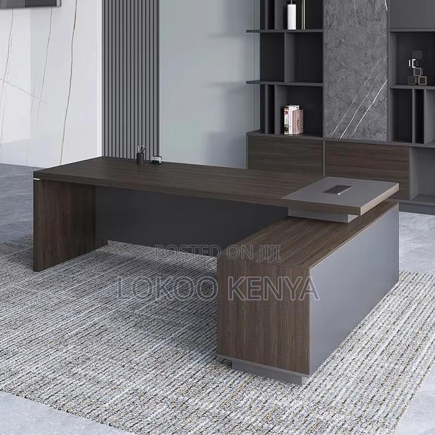 Office Desk ; 1.8meters L-Shaped Executive Desk - thumbnail 12