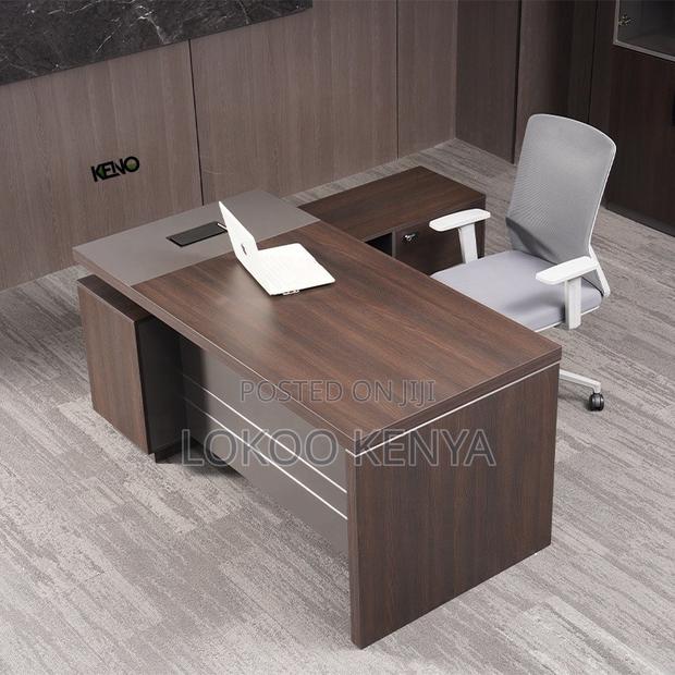 Office Desk ; 1.8meters L-Shaped Executive Desk - thumbnail 19