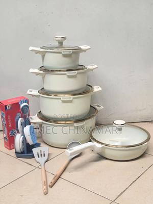 12pcs Donnor Vera Granite Non-Stick Cookware Set - main view