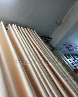 Cream Block Out Curtains Curtains Environmental Friendly Justice
