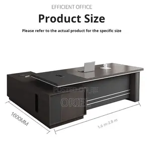 Office Desks; Spacious Executive Office Desk 1.8 Meters