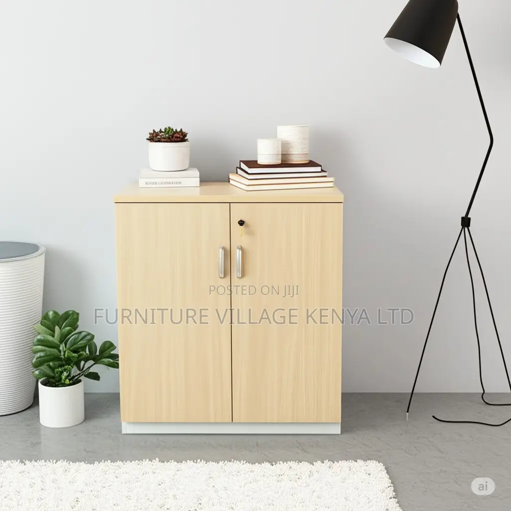 Office Cabinet; 2 Door Wooden Credenza Cabinet