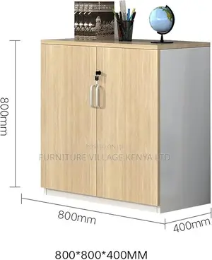Office Cabinet; 2 Door Wooden Credenza Cabinet