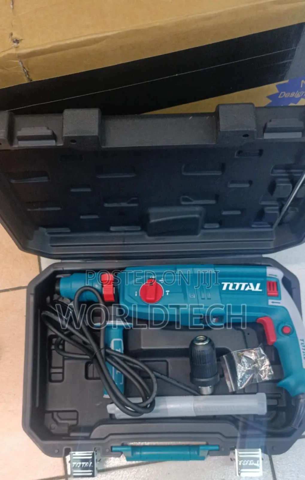 Total 800watts Rotary Hummer Drill /800watts Total Double Chuck Rotary