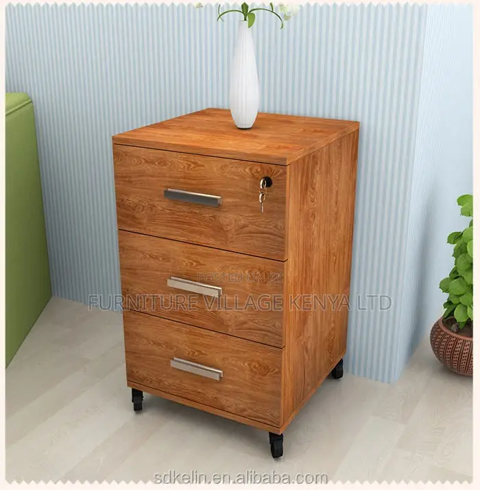 Office Cabinet; 3-drawers Office Filling Cabinet Pedestal