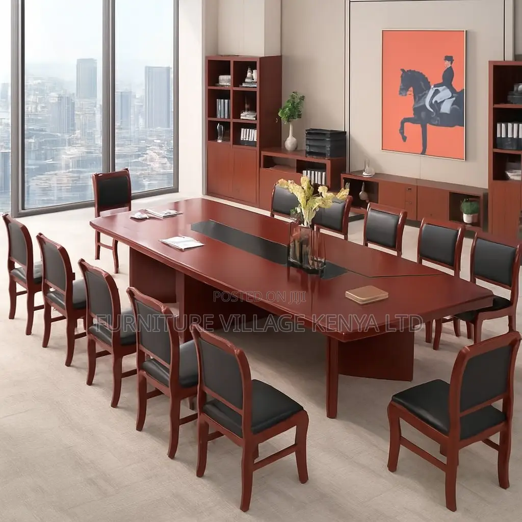 Boardroom Table; Mahogany Boardroom Office Table - 3.5m