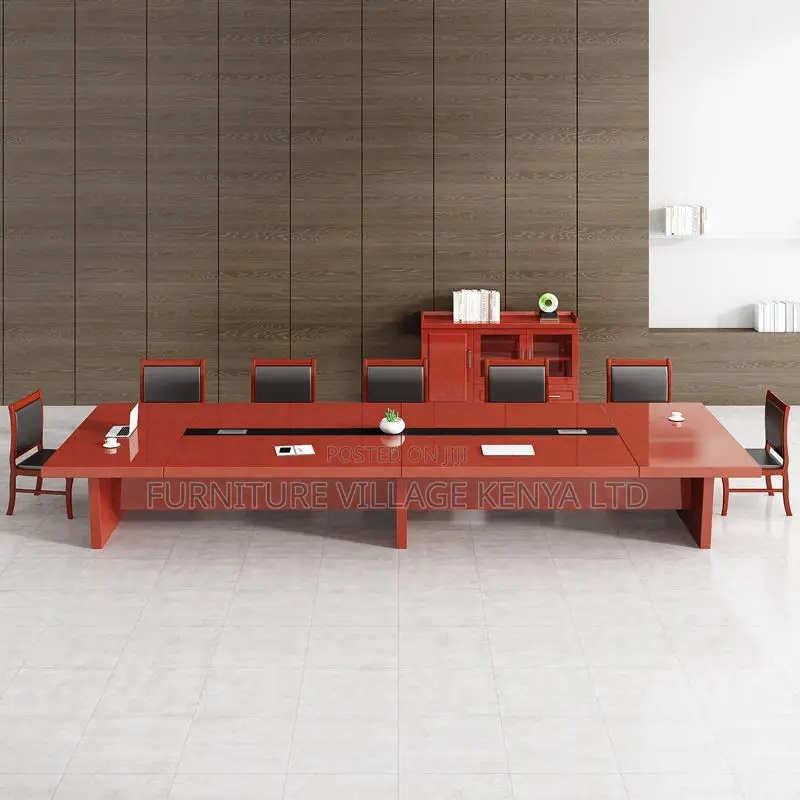 Boardroom Table; Mahogany Boardroom Office Table - 3.5m