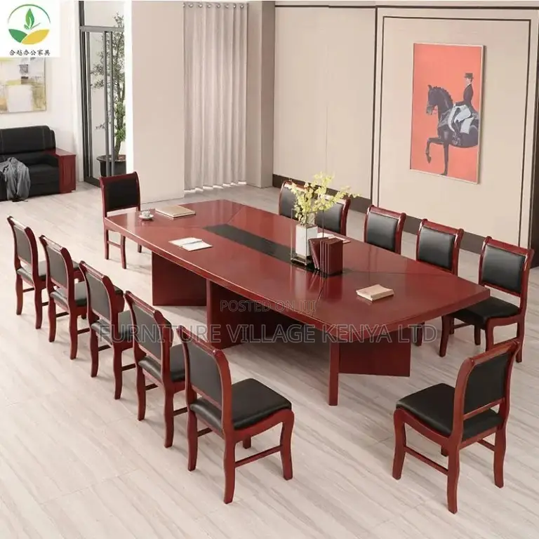 Boardroom Table; Mahogany Boardroom Office Table - 3.5m