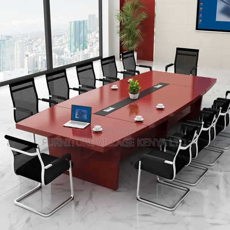 Boardroom Table; Mahogany Boardroom Office Table - 3.5m
