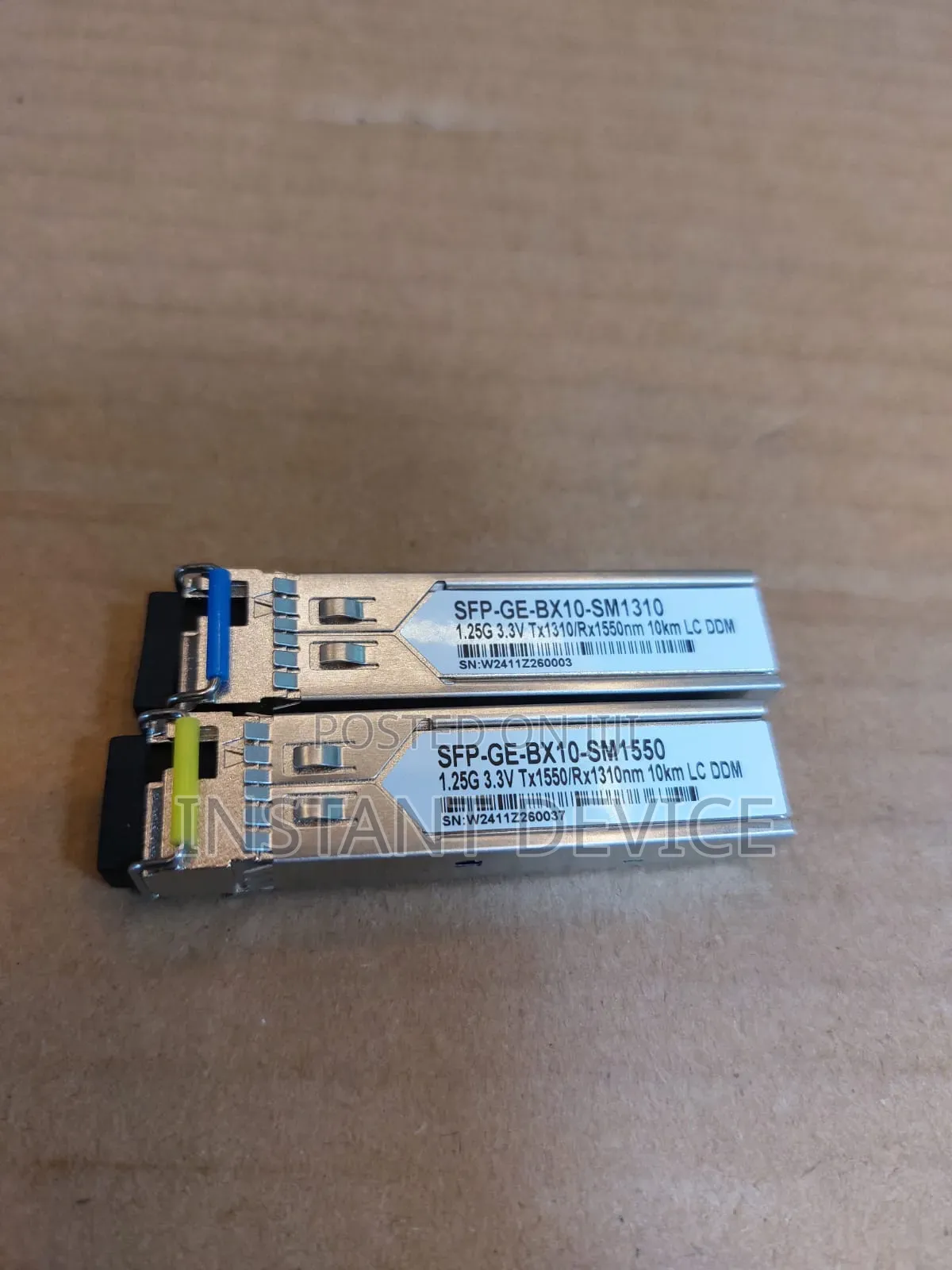 1.25g Bidi SFP 10km | 1310tx 1550rx Bi-Directional SFP