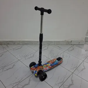 Boy Girl Scooter