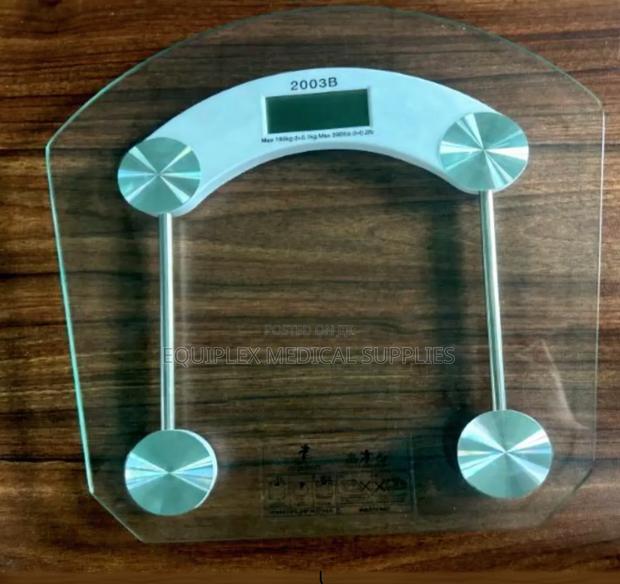 Bathroom Clear Weighing Scale for Weight - main view