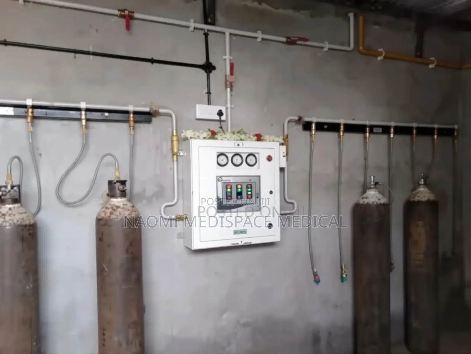 Oxygen Piping Labor-Professional Installation