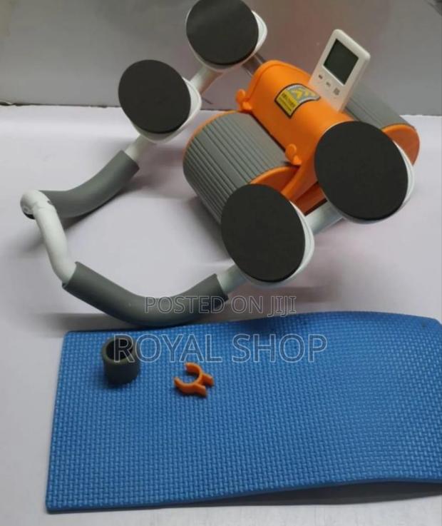 4 Elbow Pad Automatic Rebound Healthy Abdominal Wheel - main view