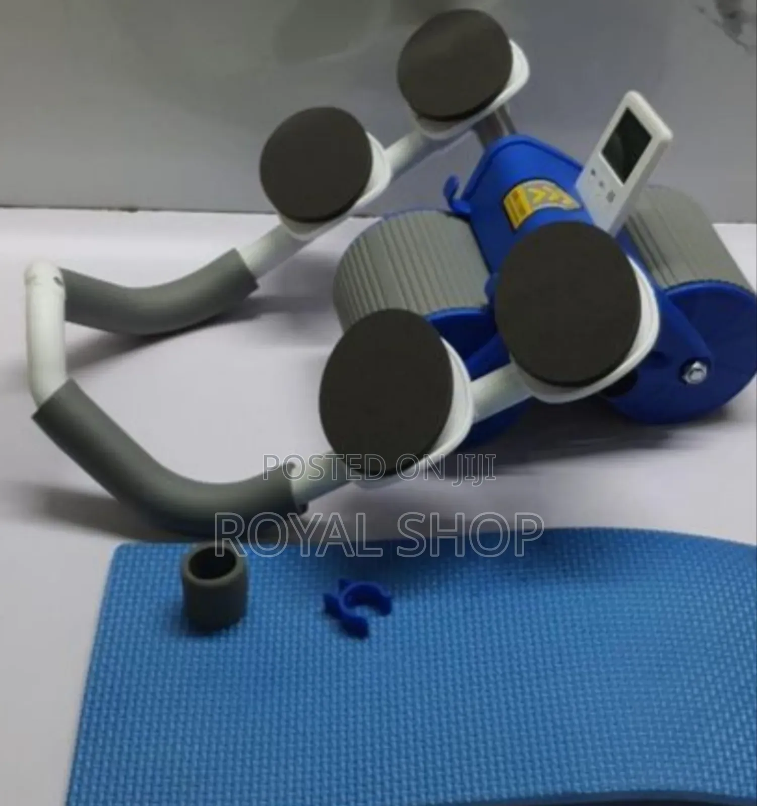 4 Elbow Pad Automatic Rebound Healthy Abdominal Wheel ;