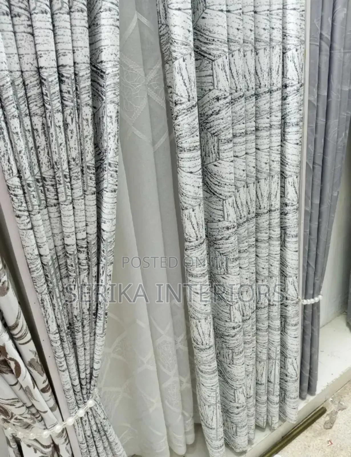 Grey Curtains Curtains Environmental Friendly Robertson's