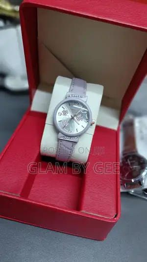 Clean Leather Watch for Ladies