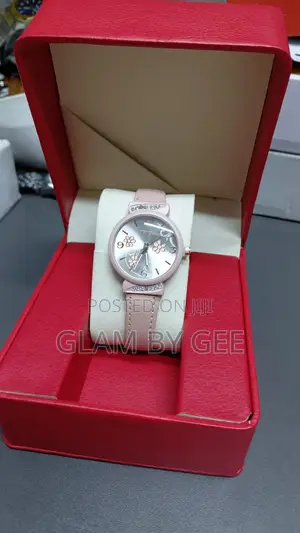 Clean Leather Watch for Ladies