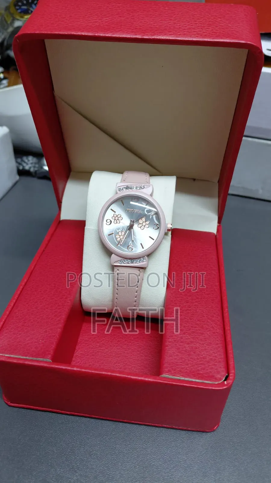 Clean Leather Watch for Ladies