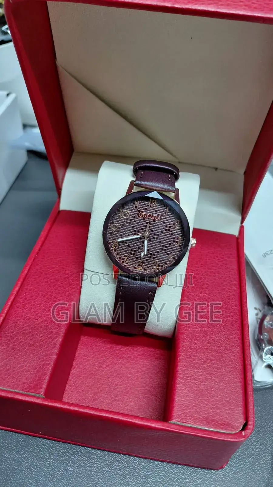 Clean Leather Watch for Ladies