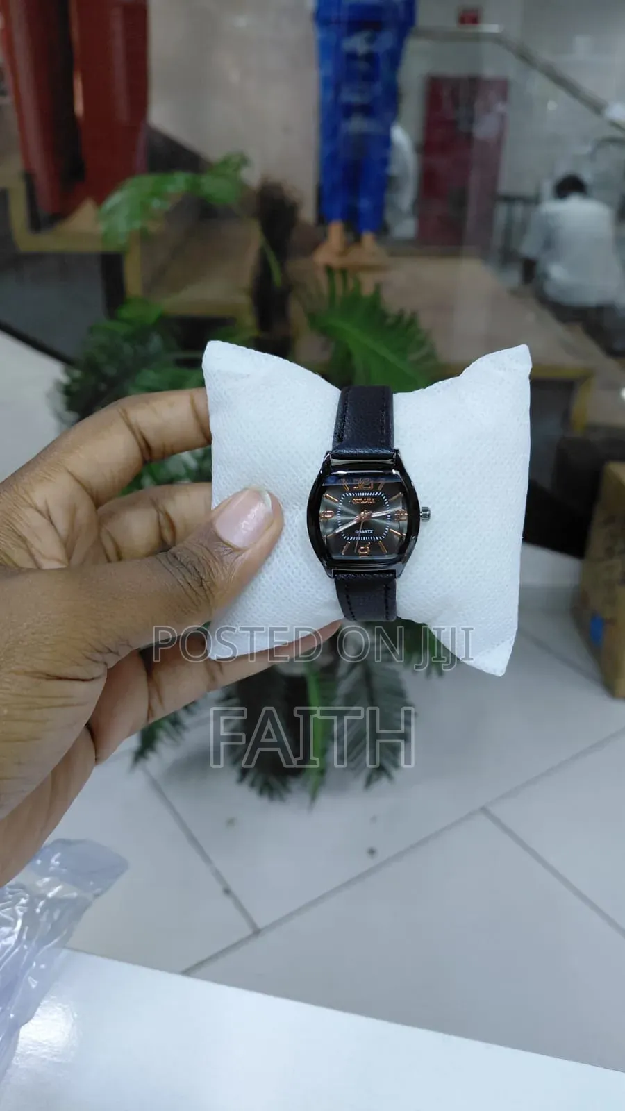 Clean Leather Watch for Ladies