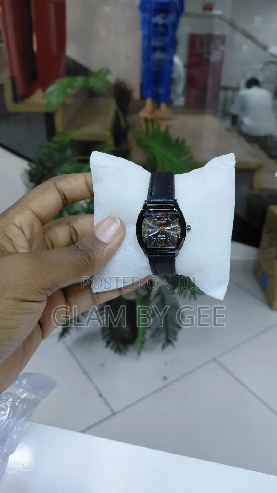 Clean Leather Watch for Ladies