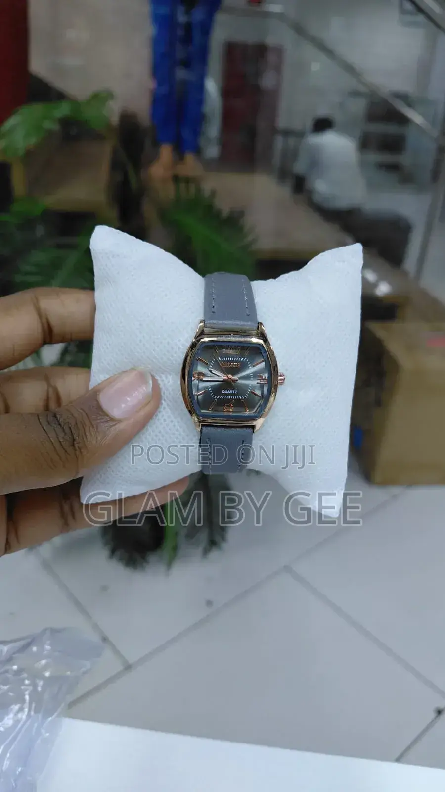 Clean Leather Watch for Ladies