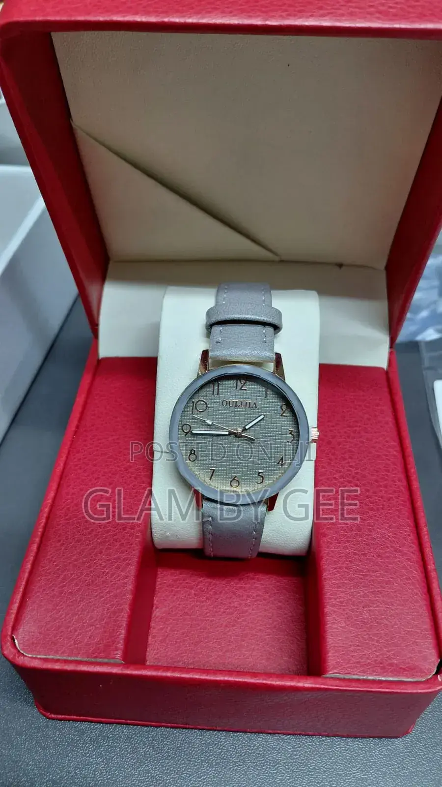 Clean Leather Watch for Ladies