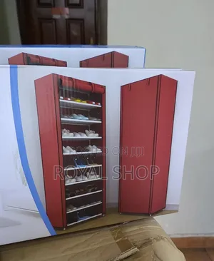Single Column Portable Shoe Rack.