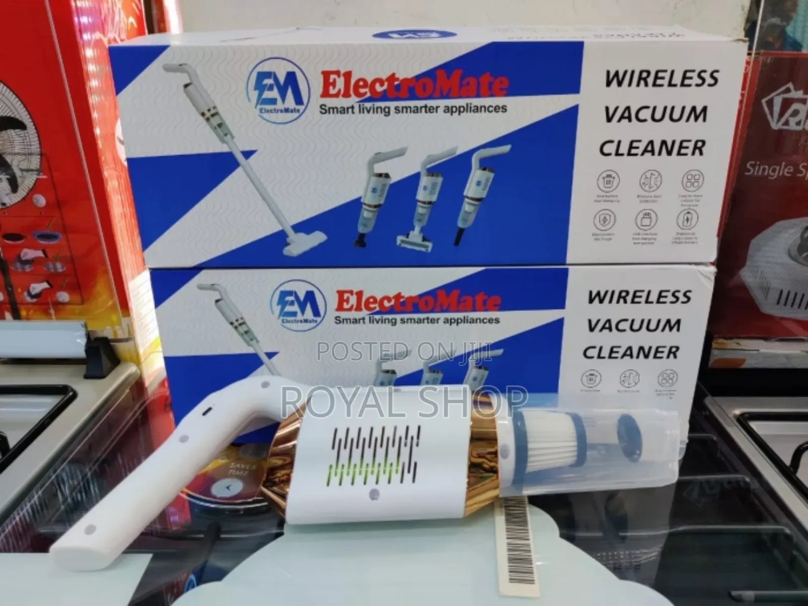 Electromate Handheld Vacuum Cleaner Rechargeable