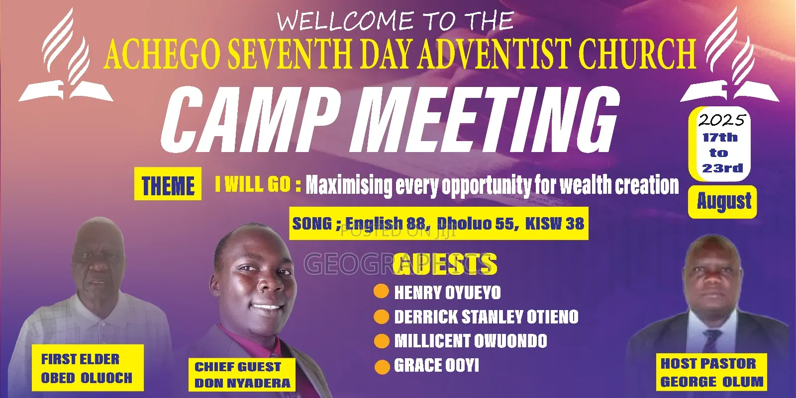 Banner and Poster Design