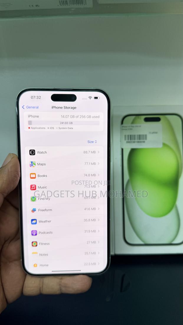 Apple iPhone 15 Plus 256 GB Green - thumbnail 6