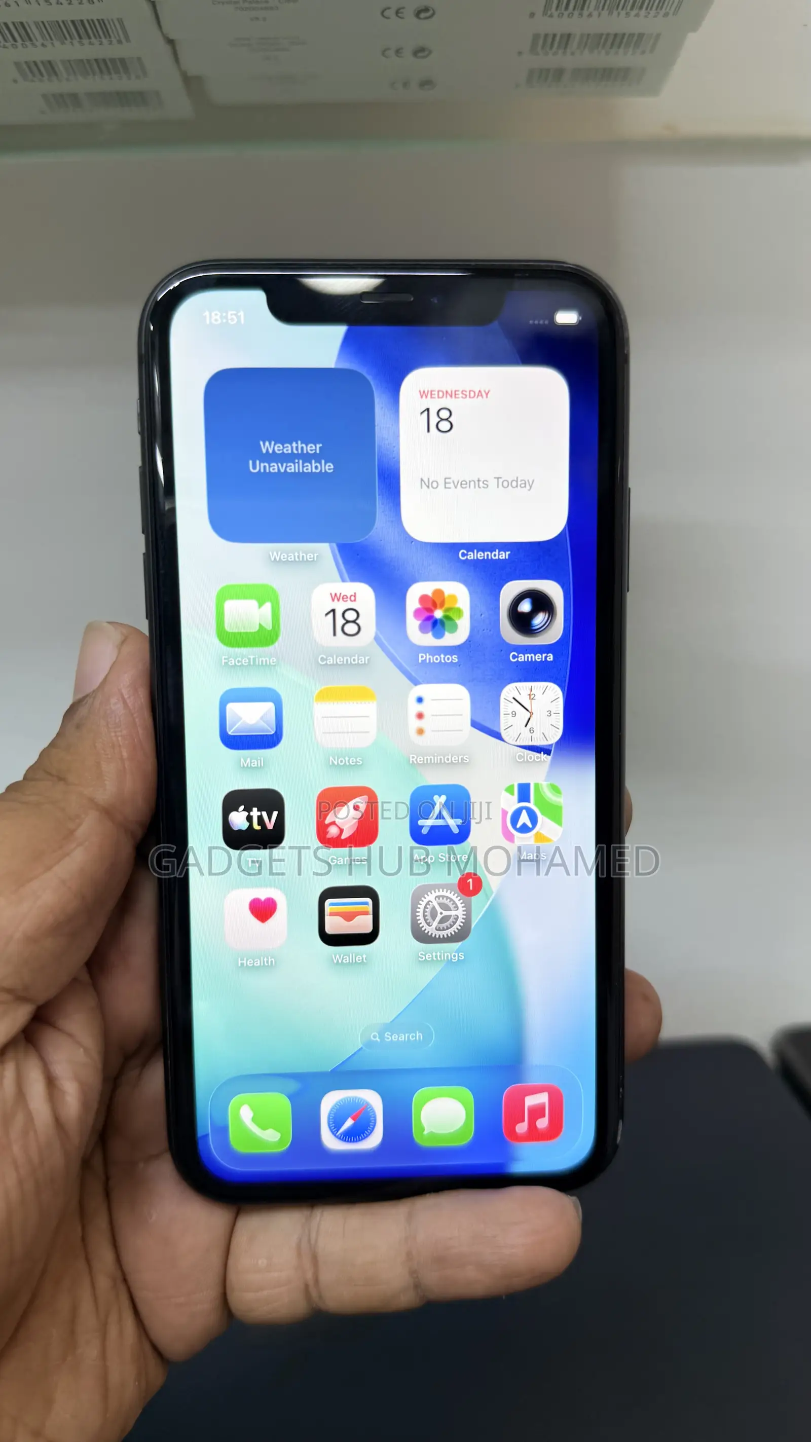 Apple iPhone 11 256 GB Black