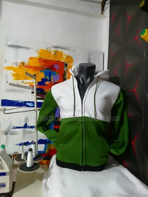 Zip Up Color Hoodie