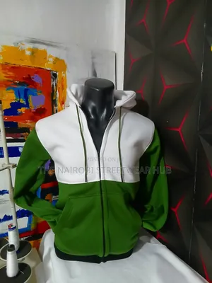Zip Up Color Hoodie
