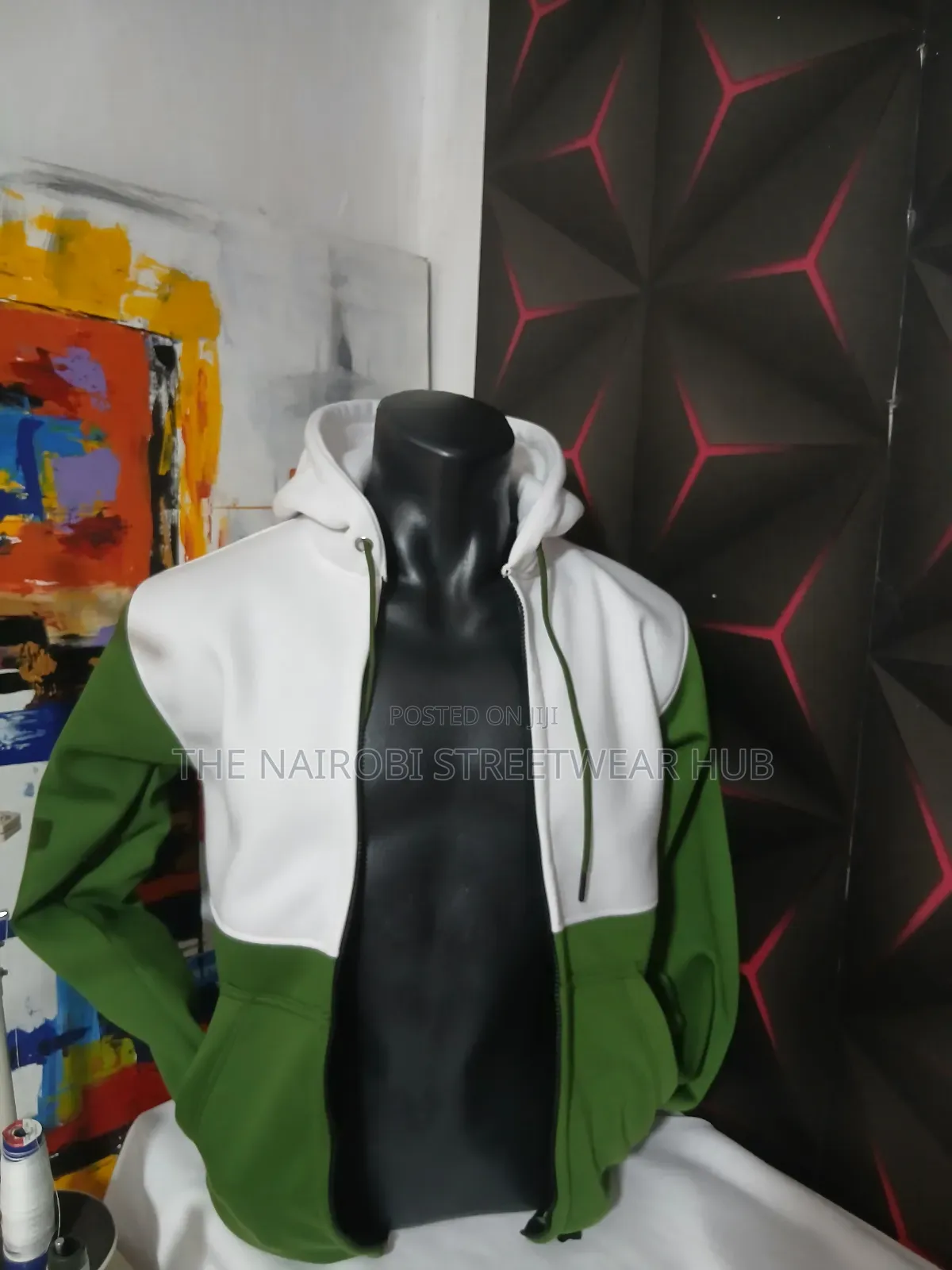 Designer Zipped Hoodie