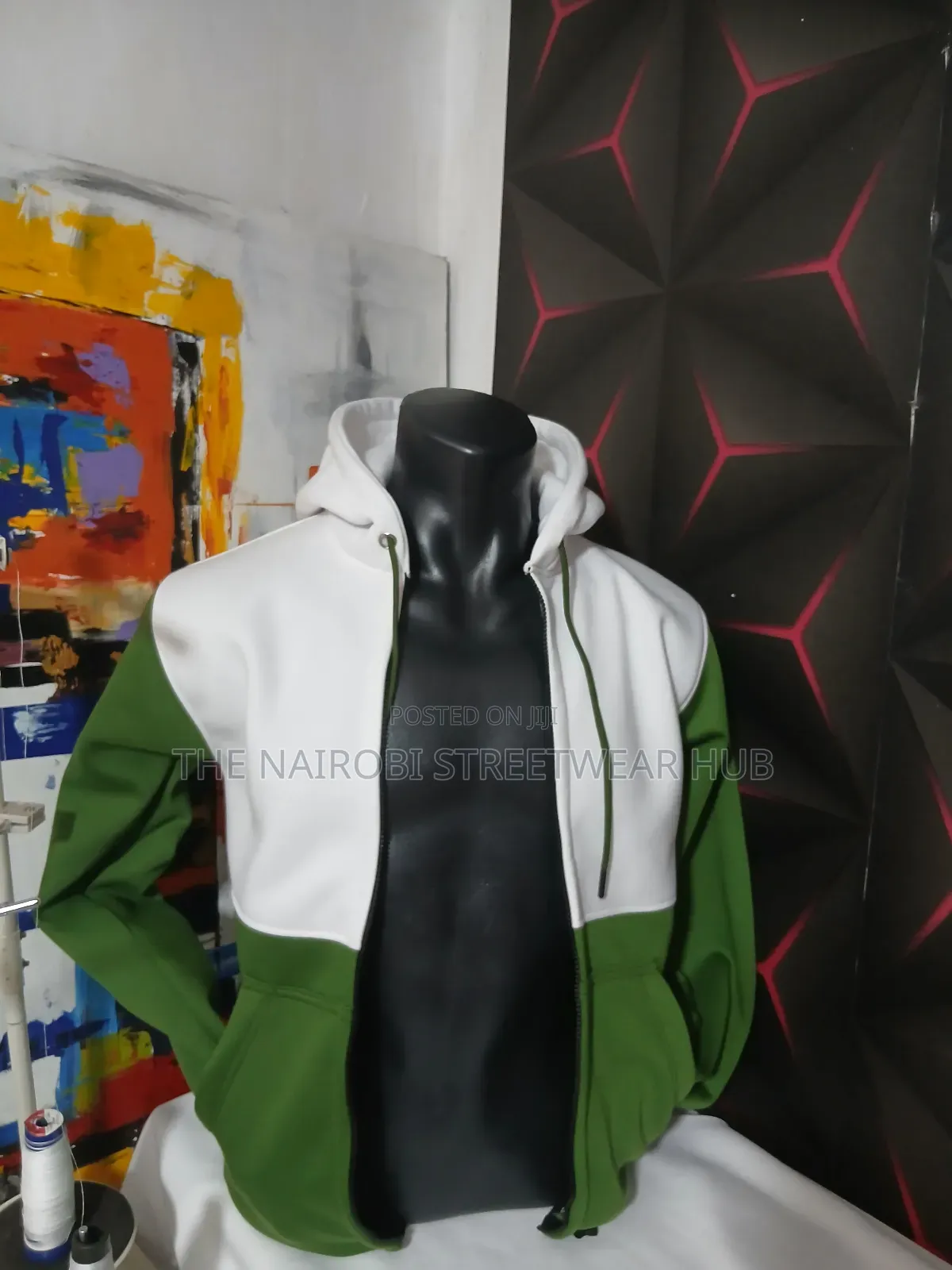 Designer Zipped Hoodie