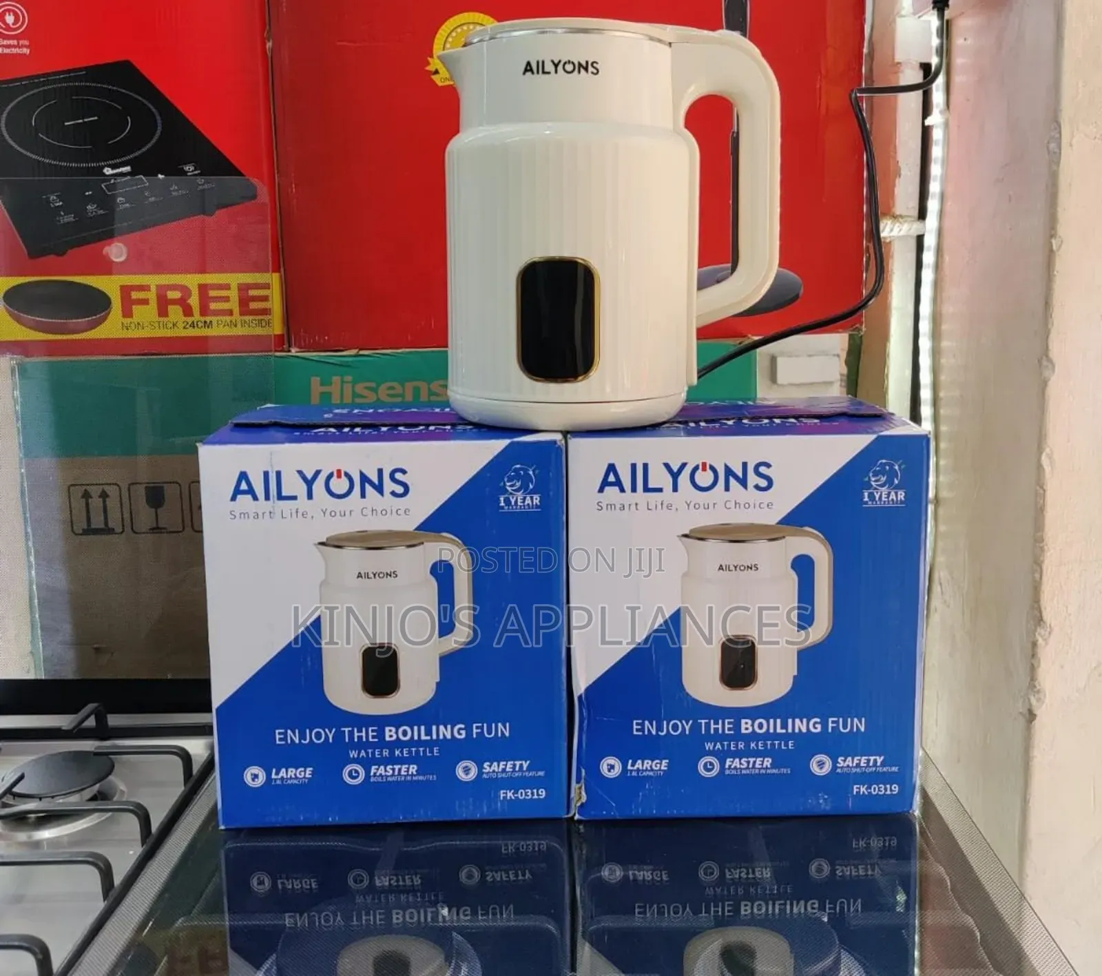 Ailyons 1.8litres Electric Kettle