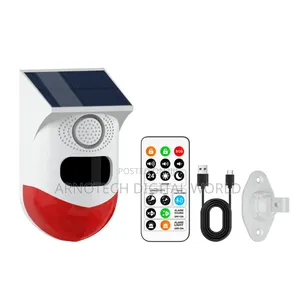 Infrared Sensor Pir Motion Sensor Remote Controlled Security Alarm