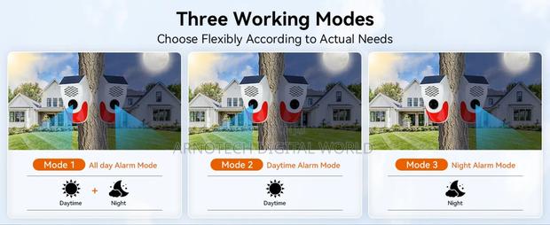 Infrared Sensor Pir Motion Sensor Remote Controlled Security Alarm - thumbnail 5