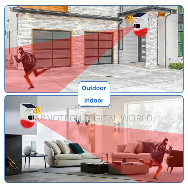 Infrared Sensor Pir Motion Sensor Remote Controlled Security Alarm - thumbnail 8
